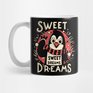 Sweet Dreams Penguin Freddy Halloween Vintage Mug